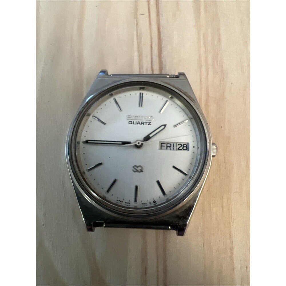 Seiko Quartz Day Date 8123-7239 New Battery